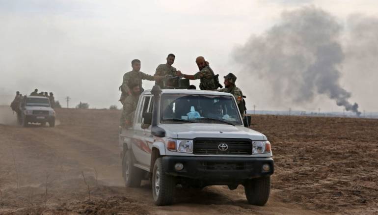 Tentara Turki Terlibat Kontak Senjata dengan Pasukan Pemerintah Suriah di Dekat Ras Al-Ayn